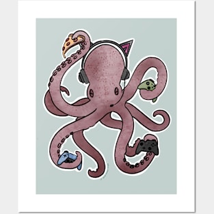 Gamertopus Posters and Art